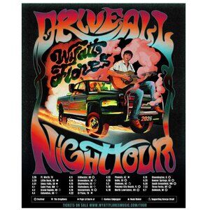 Wyatt Flores 2026 – Drive All Night Tour Poster 166